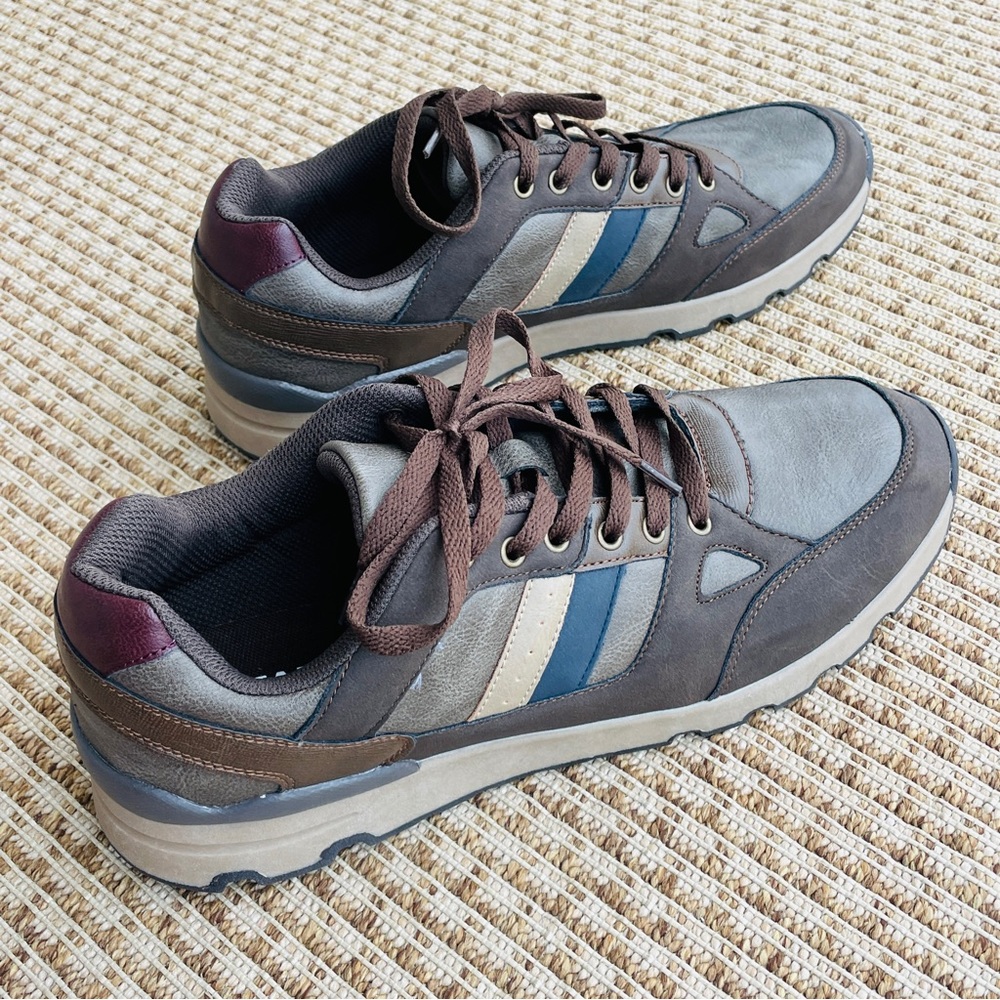 Itazero Brown Leather Sneaker Shoe